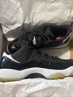 Men's Jordan Black Low-Top Basketball Sneakers